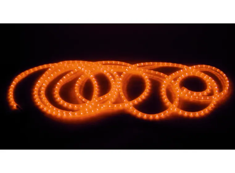 EUROLITE RUBBERLIGHT RL1-230V orange 9m 